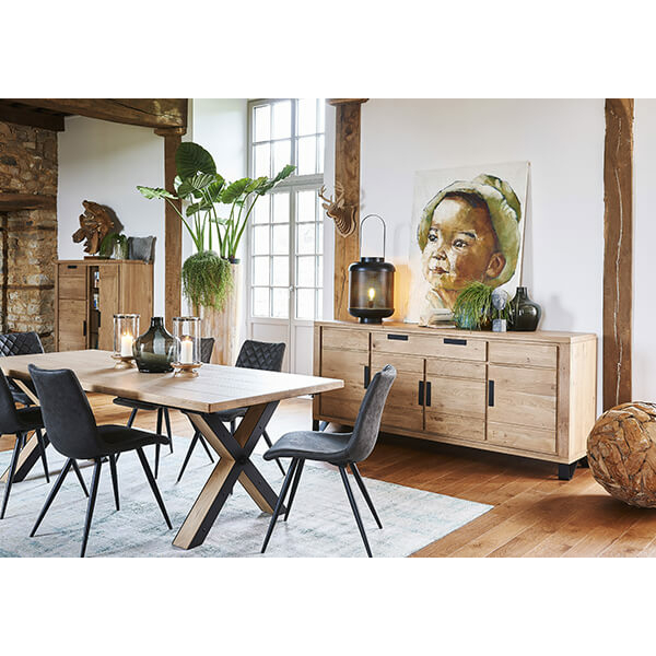 salle a manger hudson meuble table de repas hudson meubles duquesnoy frelinghien nord lille armentieres