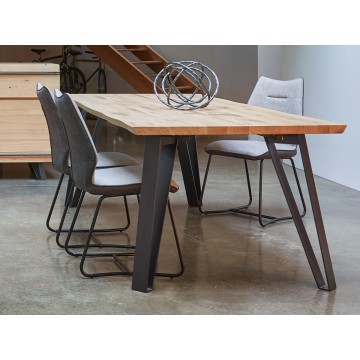 Table rectangulaire Fusion Couture meubles duquesnoy frelinghien nord lille armentieres