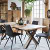 salle a manger hudson meuble table de repas hudson meubles duquesnoy frelinghien nord lille armentieres