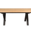 Table rectangulaire avec rallonges industrielle collection edison michel ferrand meubles duquesnoy frelinghien nord lille armentieres
