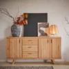 Enfilade - Buffet- style scandinave Collection HAVANE - COUTURE - Chêne massif -Meubles Duquesnoy Frelinghien Nord Lille Armentieres