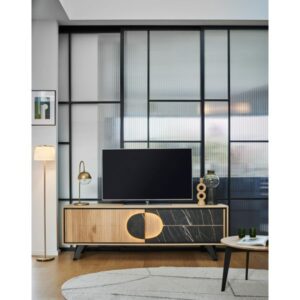 MEUBLE TV COLLECTION SPHERE FABRICANT COUTURE CHENE MASSIF METAL MEUBLES DUQUESNOY FRELINGHIEN NORD LILLE ARMENTIERES