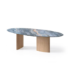 TABLE OVALE OLIVE ENVY - ESSENCIA-TABULA En céramique Pieds bois . toutes dimensions Meubles DUQUESNOY FRELINGHIEN NORD LILLE ARMENTIERES