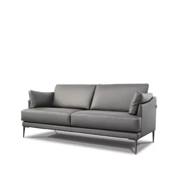 CANAPE FIXE FLEUR CALIA ITALIA PETITES DIMENSIONS EN TISSUS EN CUIR CONFORT ABSOLU MEUBLES DUQUESNOY FRELINGHIEN NORD LILLE ARMENTIERES