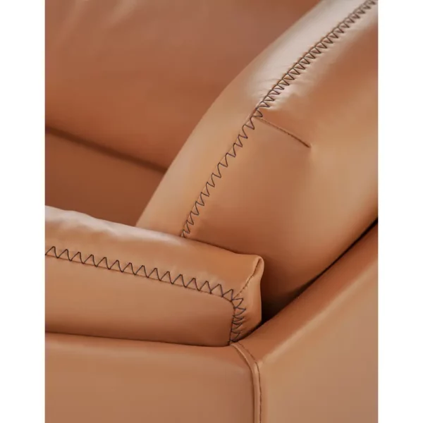 CANAPE FIXE FLEUR CALIA ITALIA PETITES DIMENSIONS EN TISSUS EN CUIR CONFORT ABSOLU MEUBLES DUQUESNOY FRELINGHIEN NORD LILLE ARMENTIERES