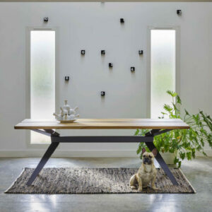 table de repas Brooks en chene Couture Meubles DUQUESNOY Frelinghien Nord Lille Armentieres