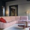 CANAPE DAISY CALIA ITALIA TISSU CUIR BUBBLE FABRICATION ITALIENNE MEUBLES DUQUESNOY FRELINGHIEN NORD LILLE ARMENTIERES