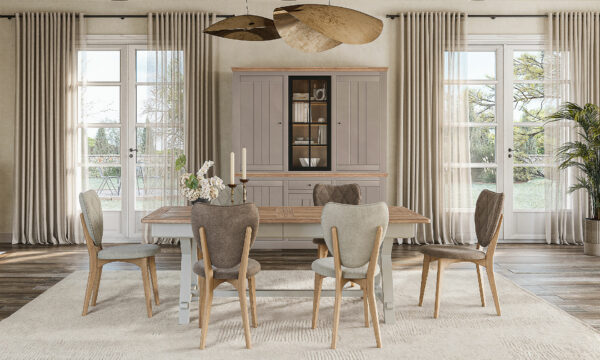 SALLE A MANGER COSY FABRICATION FRANÇAISE CHÊNE MASSIF DE FRANCE ATELIERS DE LANGRES FRANCE MEUBLES DUQUESNOY FRELINGHIEN NORD LILLE ARMENTIERES