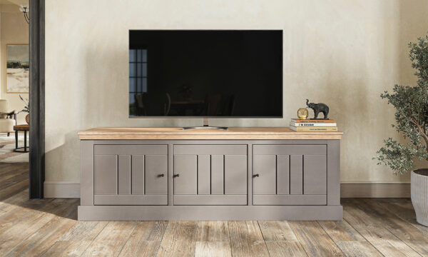 MEUBLE TV COLLECTION COSY CHENE MASSIF FABRICATION FRANÇAISE ATELIERS DE LANGRES MEUBLES DUQUESNOY FRELINGHIEN NORD LILLE ARMENTIERES BELGIQUE