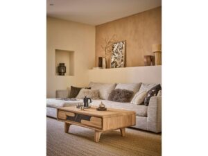 TABLE BASSE -ABSOLU meubles couture chêne massif -céramique MEUBLES DUQUESNOY FRELINGHIEN NORD LILLE ARMENTIERES BELGIQUE