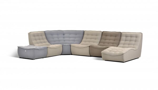 Canape modulable Banjo Calia ItaliA en tissu Chaise longue Fabrication 100% italienne Meubles Duquesnoy Frelinghien Nord - Lille