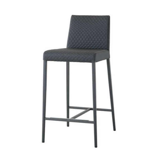 TABOURET DE BAR LOLAS AIRNOVA FABRICATION ITALIENNE CUIR - TISSU MEUBLES DUQUESNOY FRELINGHIEN NOUD LILLE ARMENTIERES