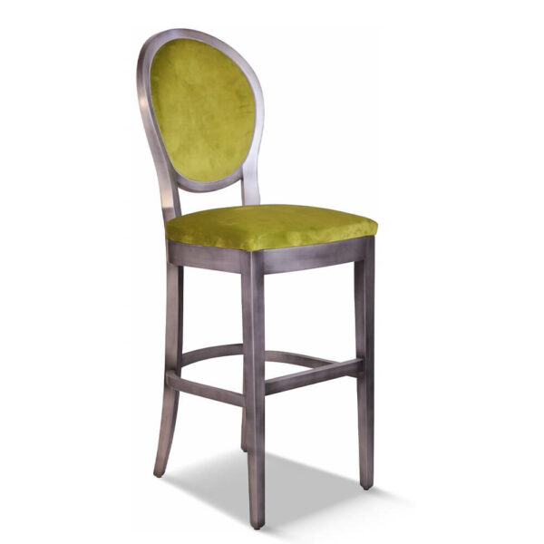 CHAISE DE BAR PAULINE PAGET TISSU FABRICATION FRANCAISE MEUBLES DUQUESNOY FRELINGHIEN NORD LILLE ARMENTIERES