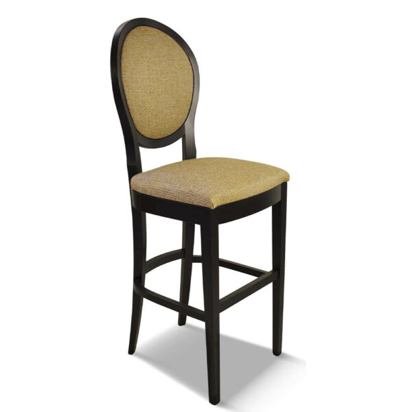 CHAISE DE BAR PAULINE PAGET TISSU FABRICATION FRANCAISE MEUBLES DUQUESNOY FRELINGHIEN NORD LILLE ARMENTIERES