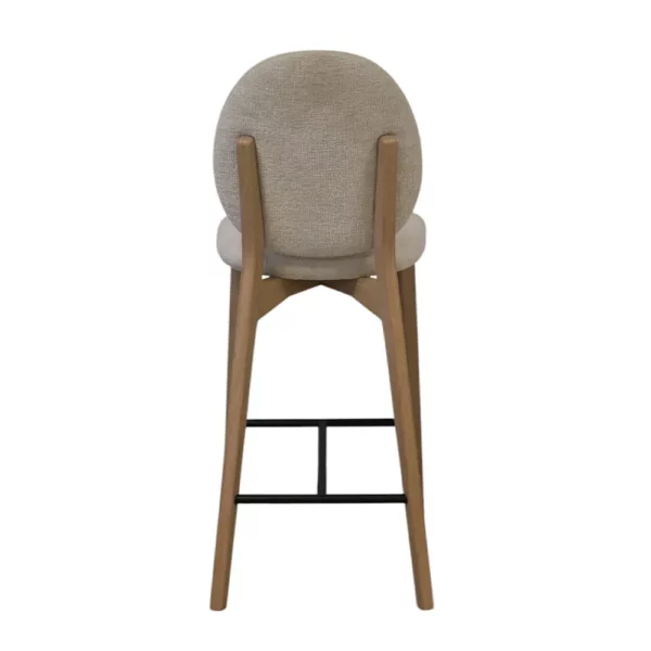 CHAISE HAUTE ALVA CHENE MASSIF TISSU -ATELIER DE LANGRES LELIEVRE FABRICATION FRANCAISE MEUBLES DUQUESNOY FRELINGFHIEN NORD LILLE ARMENTIERES