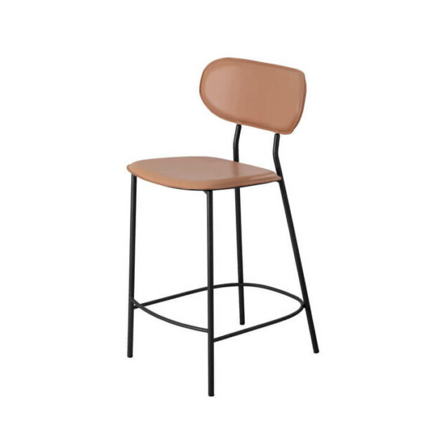 TABOURET DE BAR LUNA AIRNOVA FABRICATION ITALIENNE CUIR - TISSU MEUBLES DUQUESNOY FRELINGHIEN NOUD LILLE ARMENTIERES