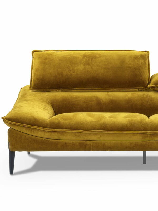 CANAPE FLAN CALIA FABRICATION ITALIENNE TISSU OU CUIR CHAISE LONGUE CANAPE 2 OU 3 PLAVES ANGLE MEUBLES DUQUESNOY FRELINGHIEN NORD LILLE ARMENTIERES