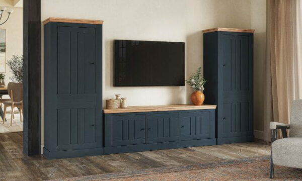 MEUBLE VITRINE COLLECTION COSY CHENE MASSIF FABRICATION FRANÇAISE ATELIERS DE LANGRES MEUBLES DUQUESNOY FRELINGHIEN NORD LILLE ARMENTIERES BELGIQUE