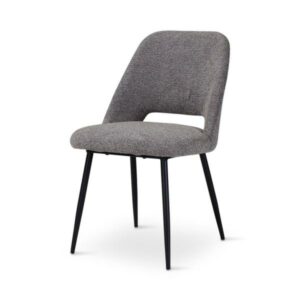 CHAISE OMYS CASTLE LINE EN TISSU PIEDS METAL PETIT PRIX MEUBLES DUQUESNOY FRELINGHIEN NORD LILLE ARMENTIERES