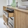BUFFET TANGO ARTCOPI CHENE MASSIF FABRICATION FRANCAISE MEUBLES DUQUESNOY FRELINGHIEN NORD LILLE ARMENTIERES