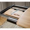 TABLE DE REPAS EN CHENE MASSIF PERSONNALISABLE AVEC ALLONGE PAPILLON EN PLUSIEURS DIMENSIONS PLUSIEURS FINITIONS MEUBLES COUTURE MEUBLES DUQUESNOY FRELINGHIEN NORD LILLE ARMENTIERES