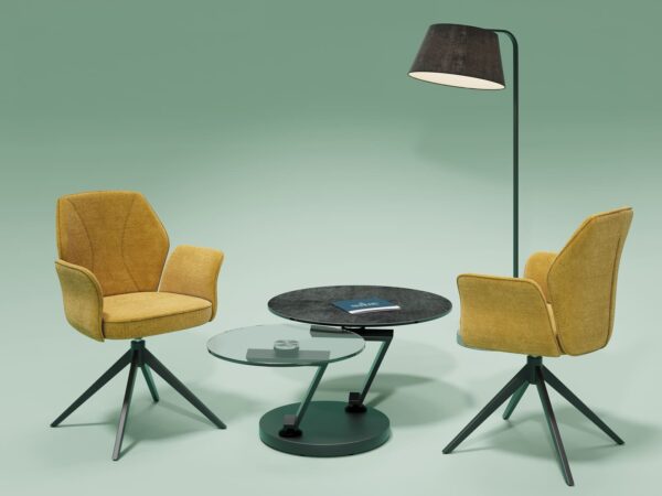 CHAISE PIVATANTE AVEC ACCOUDOIRS VIENNA EN 8 COLORIS GRANS CONFORT D'ASSISE AKANTE MEUBLE DUQUESNOY FRELINGHIEN NORD LILLE ARMENTIERES