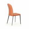 CHAISE ALBA EN TISSU OU CUIR DIFFERENTS COLORIS FABRICATION ITALIENNE EUROPEA MEUBLES DUQUESNOY FRELINGHIEN NORD LILLE ARMENTIERES