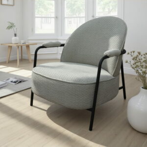 Fauteuil moderne VICTOIRE en tissu ou cuir fabrication francaise Meubles DUQUESNOY frelinghien Nord lille