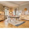 AMBIANCE COLLECTION OLONNE MEUBLES COUTURES CHENE MASSIF - CÉRAMIQUE AVEC LEDS PERSONNALISABLE MEUBLES DUQUESNOY FRALINGHIEN NORD LILLE ARMENTIERES
