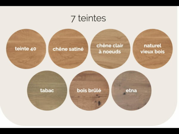 TEINTES COLLECTION OLONNE MEUBLES COUTURES CHENE MASSIF - CÉRAMIQUE AVEC LEDS PERSONNALISABLE MEUBLES DUQUESNOY FRALINGHIEN NORD LILLE ARMENTIERES