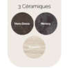 CERAMIQUES COLLECTION OLONNE MEUBLES COUTURES CHENE MASSIF - CÉRAMIQUE AVEC LEDS PERSONNALISABLE MEUBLES DUQUESNOY FRALINGHIEN NORD LILLE ARMENTIERES