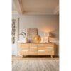 BUFFET 4 PORTES COLLECTION OLONNE MEUBLES COUTURES CHENE MASSIF - CÉRAMIQUE AVEC LEDS PERSONNALISABLE MEUBLES DUQUESNOY FRALINGHIEN NORD LILLE ARMENTIERES
