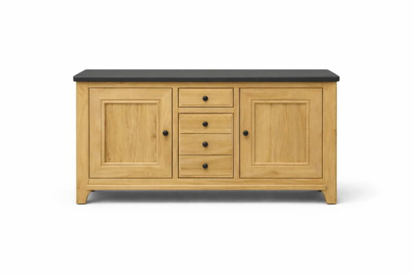 BAS DE BIBLIOTHEQUE COLLECTION VAUBAN CHENE MASSIF FABRICATION FRANCAISE TEINTES DISPONIBLES MEUBLES DUQUESNOY FRELINGHIEN NORD LILLE ARMENTIERES