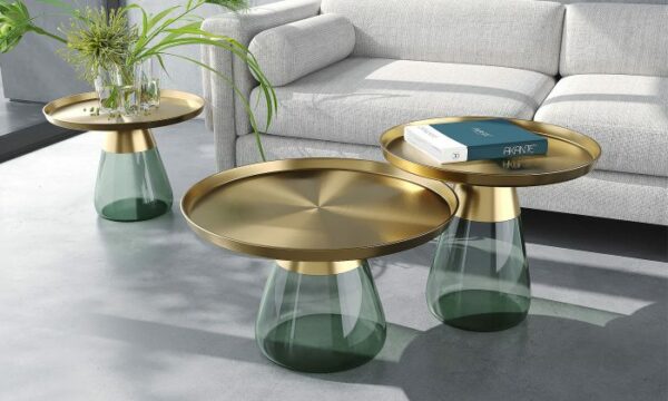 Table basse et bout de canape drop akante plusieurs dimensions possible meubles duquesnoy capinghem lomme