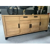 salle a manger hudson buffet hudson pas cher 100% massif fabrication francaise meubles duquesnoy frelinghien nord lille armentieres