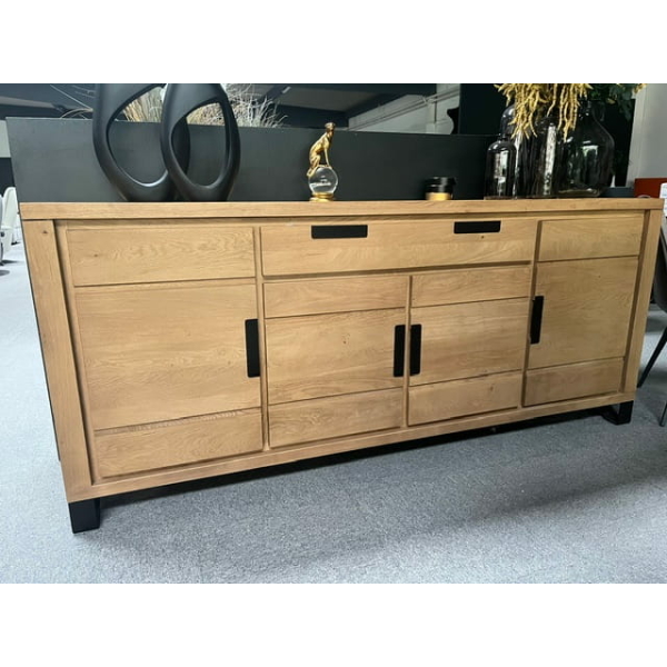 salle a manger hudson buffet hudson pas cher 100% massif fabrication francaise meubles duquesnoy frelinghien nord lille armentieres