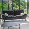 canape Mia Faro fixe cuir ou tissu fabrication française Sourice meubles duquesnoy frelinghien nord lille armentieres
